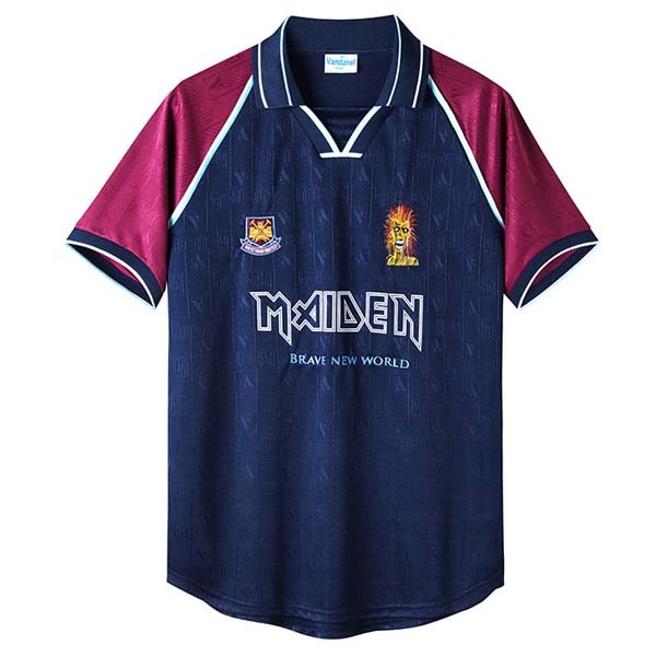 Camiseta Iron Maiden x West Ham Retro 1ª 1999-2001